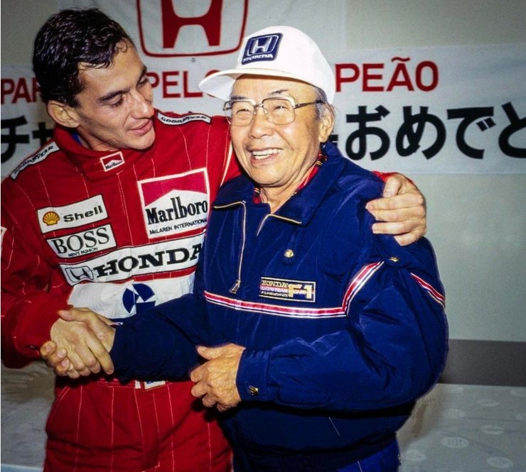 Сенна і Хонда