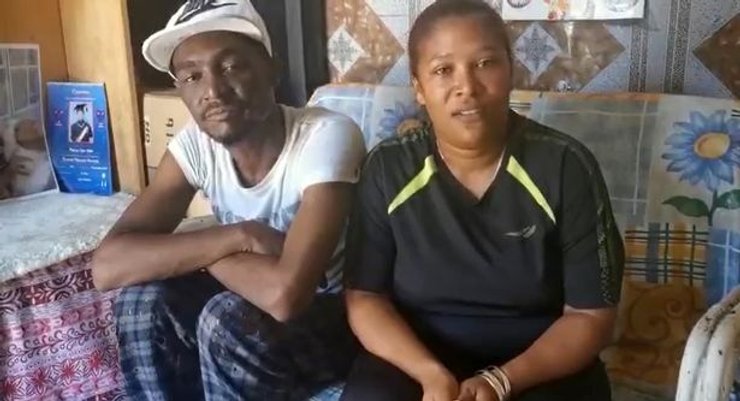 Родители убитой девочки