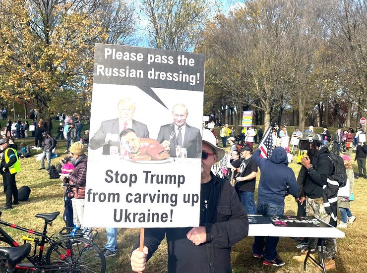 протесты в Вашингтоне