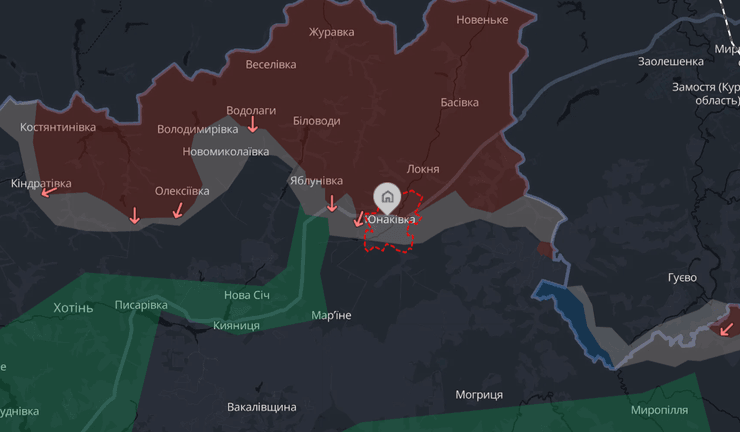 Сумщина ситуація на фронті