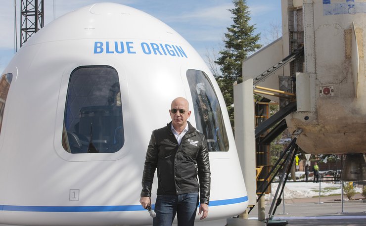 Ракета и пилотируемая капсула от Blue Origin