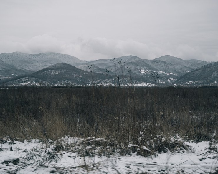 Гори, румунський кордон