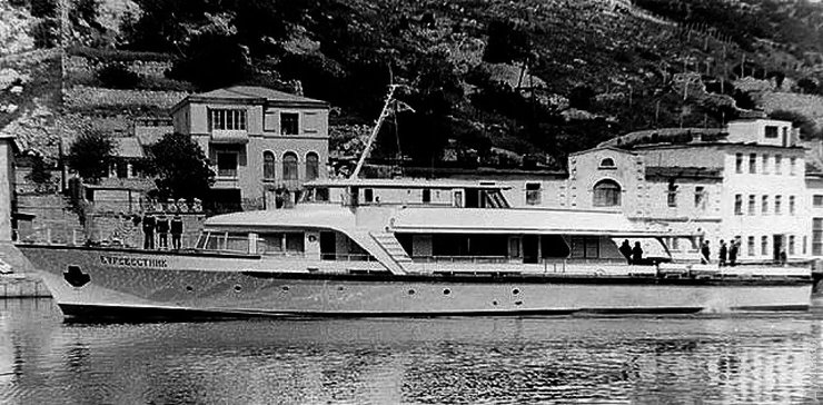 катер, буревестник, старое фото