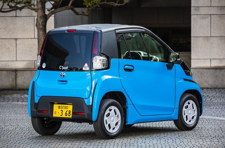 Toyota C+pod, электромобиль Toyota, новая Toyota C+pod, электрокар Toyota, Toyota C+pod 2021