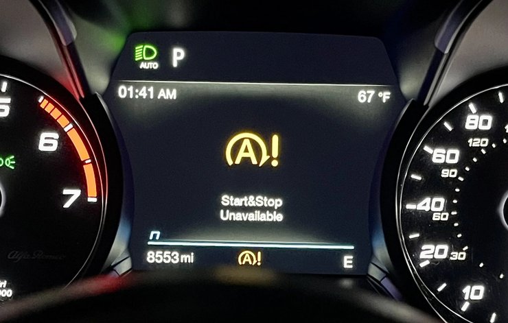 индикатор старт стоп, кнопка с буквой а, Start-Stop, система Start-Stop