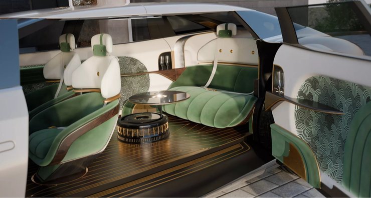 Ззаду обладнали лаунж-зону