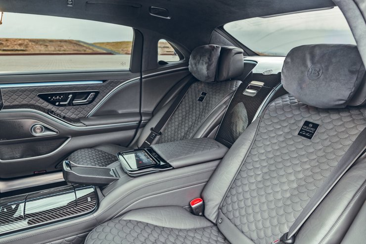 салон Mercedes Maybach, Mercedes Brabus 850, Brabus 850, Mercedes-Maybach S680, тюнінг Mercedes S-Class