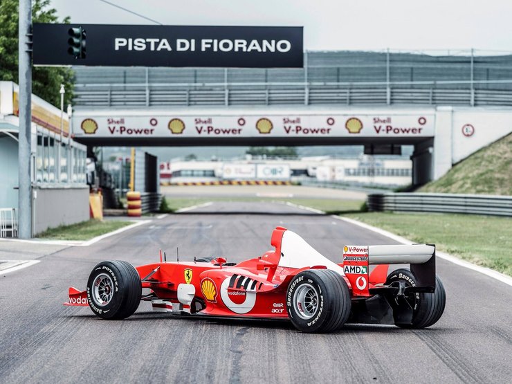 Ferrari F2003 GA, Ferrari F2003, авто Михаэля Шумахера, авто Шумахера, болид Михаэля Шумахера, болид Шумахера