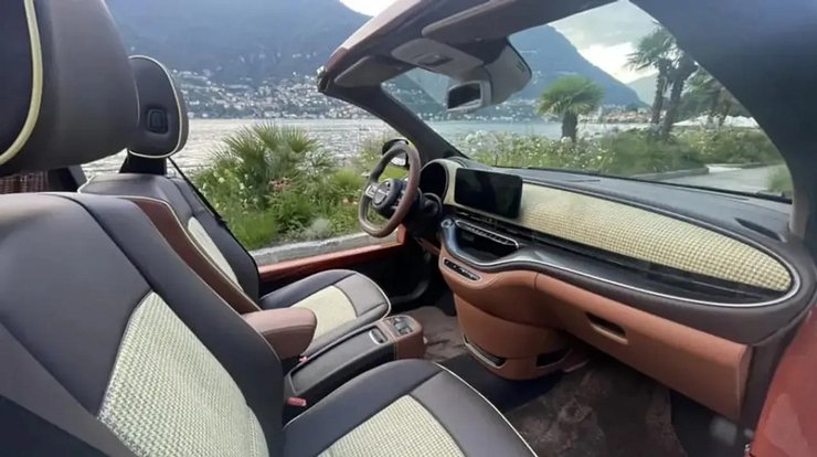 Fiat 500 cabrio, Fiat 500 cabrio, электромобиль Fiat 500, новый Fiat 500