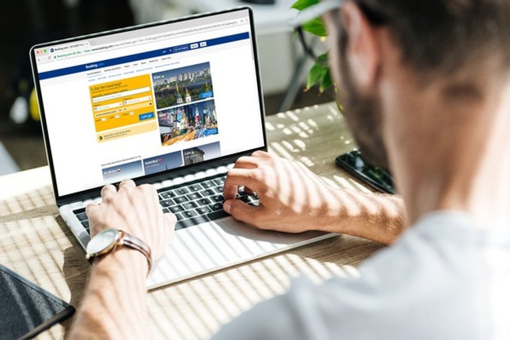 ноутбук, браузер