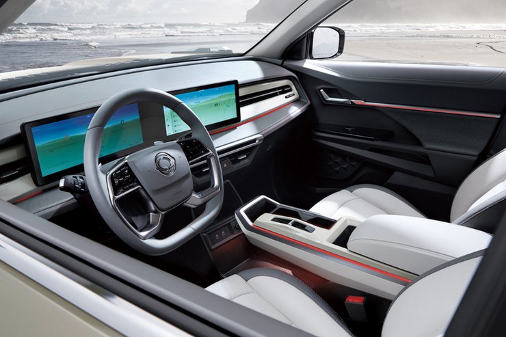 салон KGM Torres EVX, KGM Torres EVX Van, SsangYong Torres, KGM Torres