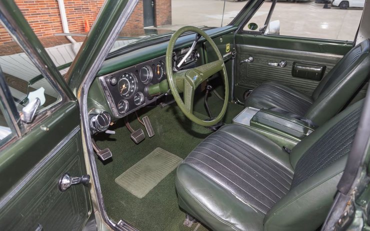 салон Chevrolet K5 Blazer, Chevrolet Blazer 1970, Chevrolet Blazer, Стів Макквін