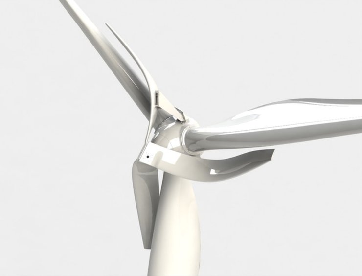 Вітряна турбіна, PowerCone, Biome Renewables, фото