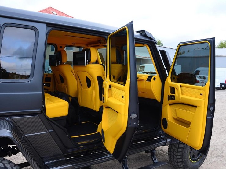 шестиколесный гелендваген, Mercedes G-Class, Mercedes-AMG G63, тюнинг Mercedes G-Class