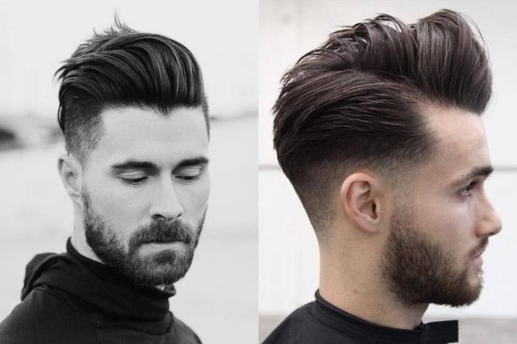 Андеркат, мужские стрижки, фото