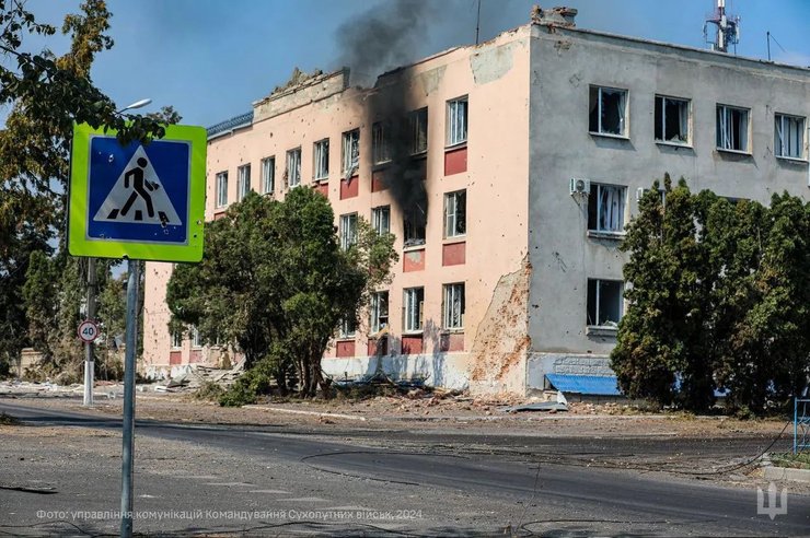 Обстріл, російські війська, Суджа