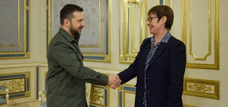 Зеленский, Рено-Бассо, встреча Зеленский Рено-Бассо