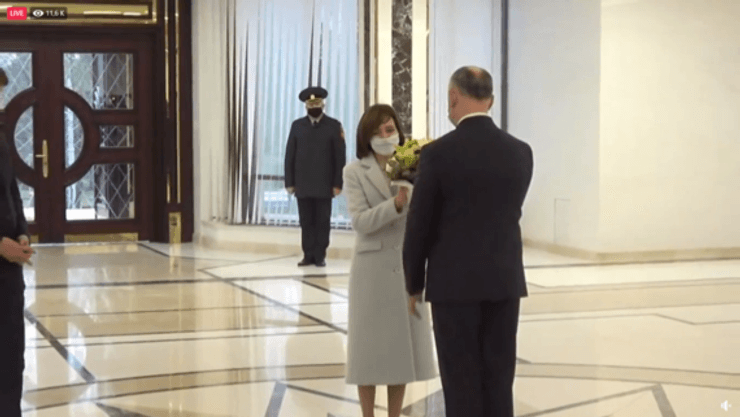 Майя Санду, Игорь Додон, Молдова