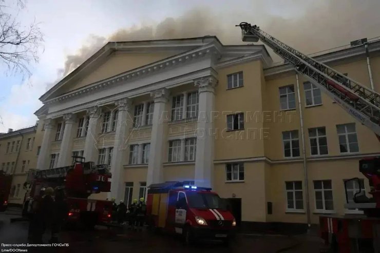 пожежа москва