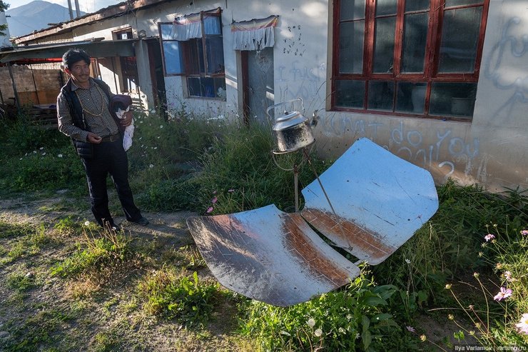 сонячна плита, тибет