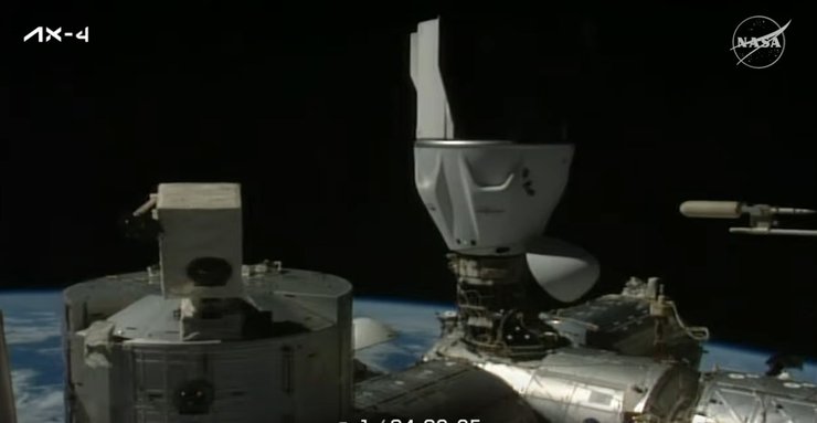 Ax-4 Crew Dragon МКС