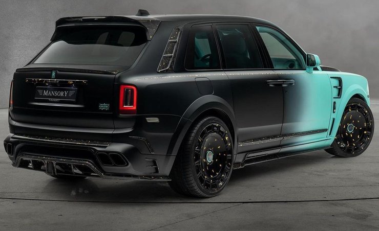 Rolls-Royce Cullinan Mansory, Rolls-Royce Cullinan, Linea D'Oro