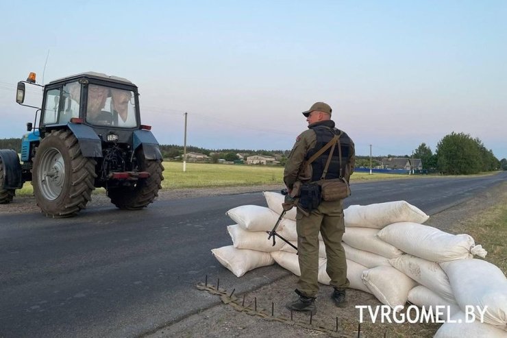 Білорусь: блокпости