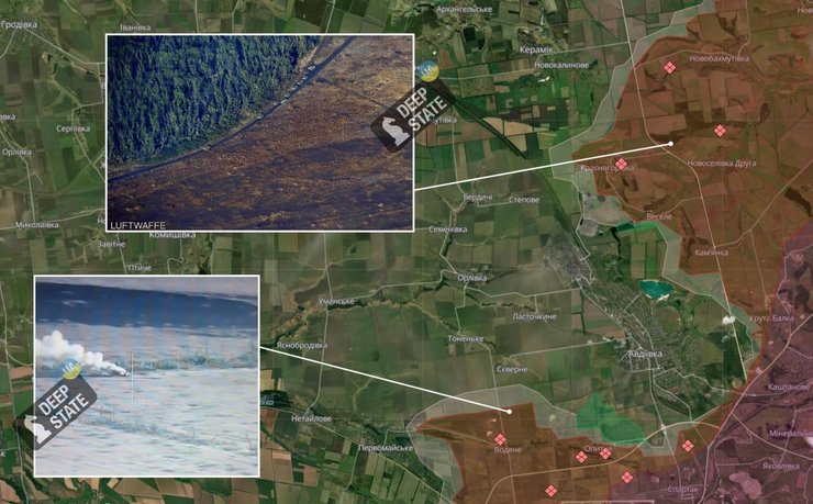 Авдеевка на карте, фото