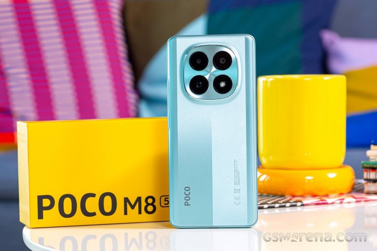 Poco M8 5G cмартфон комплект дизайн