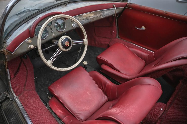 Салон Porsche 356