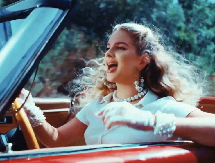 Лана Дель Рей, добірка кліпів, скріншот