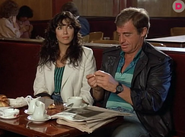 Мария Карлос Сотомайор и Жан-Поль Бельмондо