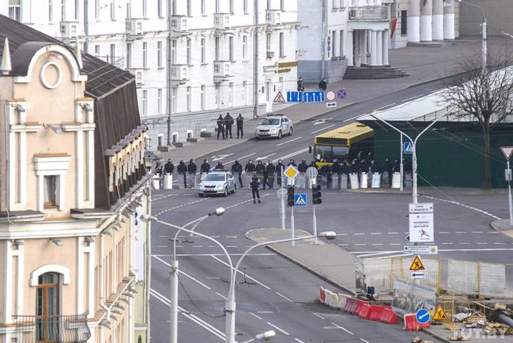 протесты в минске