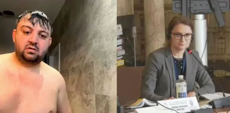 Альберто-Иосиф Караян, Румыния, скандал, отставка, душ, совещание