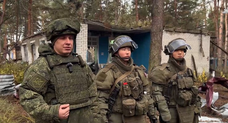 солдаты кндр россия курская область