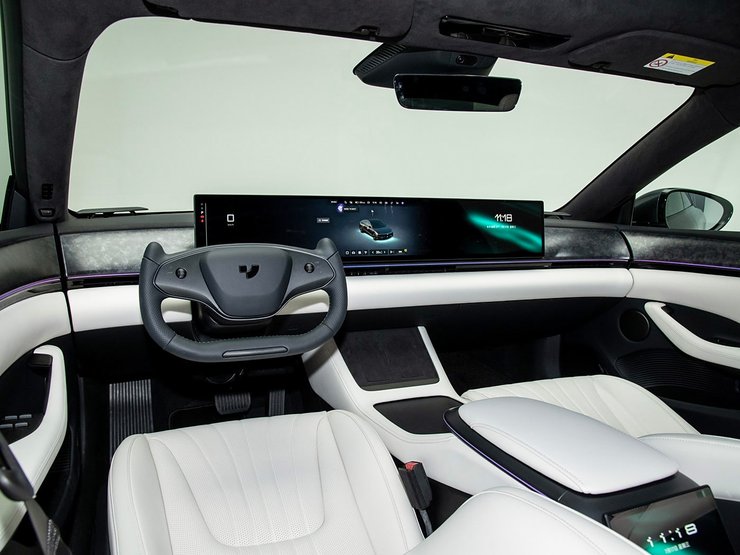 салон Jiyue 07, новый Jiyue 07, Geely Jiyue, электромобиль Jiyue, китайский электромобиль