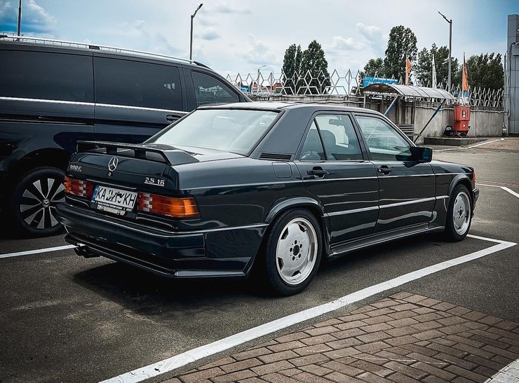 Mercedes 190 1992, Mercedes 190 E 2.5-16, Mercedes 190, Mercedes-Benz 190, седан Mercedes