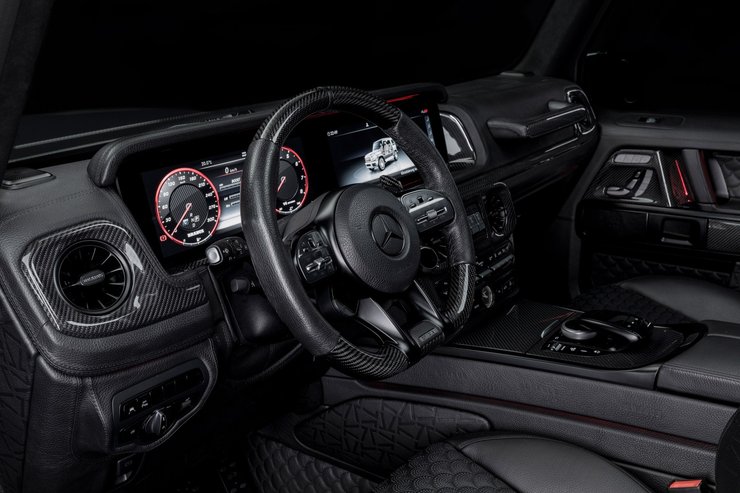 Mercedes-AMG G63 4x4², Mercedes G63 4x4² Brabus, Mercedes G-Class, тюнінг Гелендвагена, Brabus B40