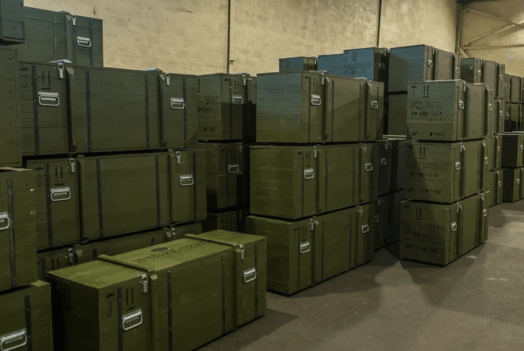 Коробки с минометами