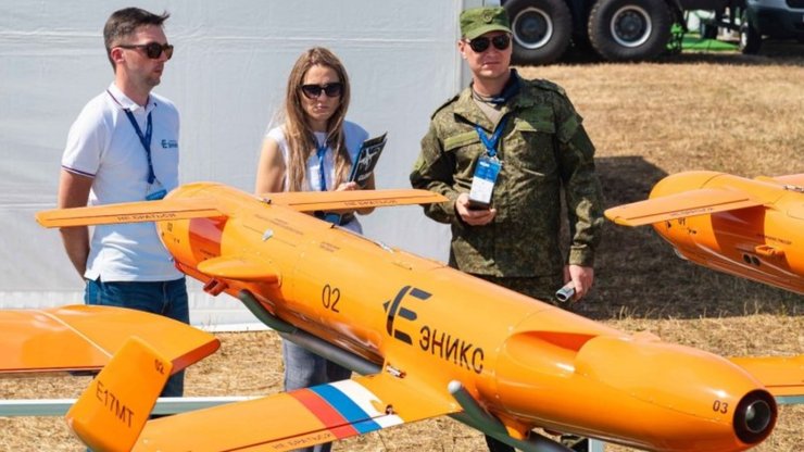 Російський безпілотник Е17МТ від компанії "ЕНІКС"