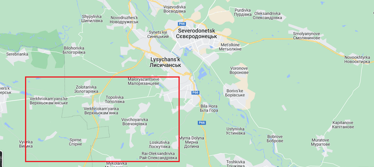 Оккупанты интенсивно обстреливают населенные пункты в окрестностях Лисичанска