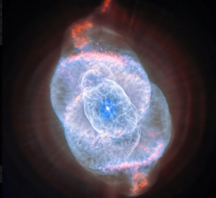 туманність котяче око телескоп хаббл