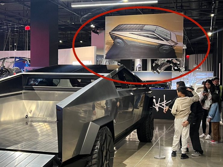 Tesla Cybertruck, пикап Tesla Cybertruck, электромобиль Tesla, новая Tesla Cybertruck, электрокар Tesla