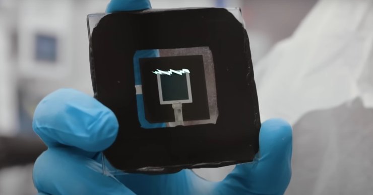 Перовскитный солнечный элемент