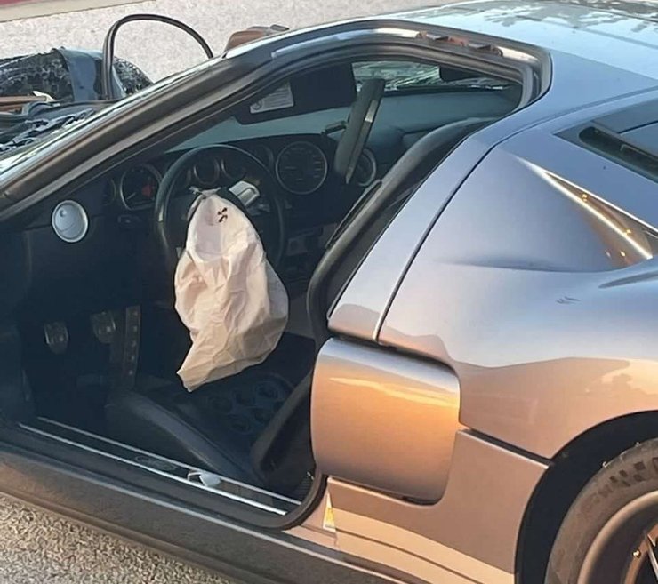 розбитий суперкар Форд ГТ, розбитий суперкар, Форд ГТ, Ford GT, суперкар Ford