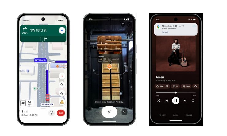 google maps gemini навигация обновление ии google карты