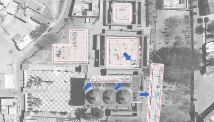 Руины древнего храма, храм, подземный мир, пещеры, подземные пещеры, карта, Митла, археологи,
