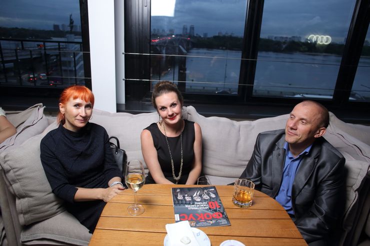 Топ-менеджмент партнеров вечера компании "Евробизнес"