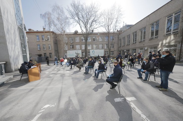 Заседание горсовета в Днепре