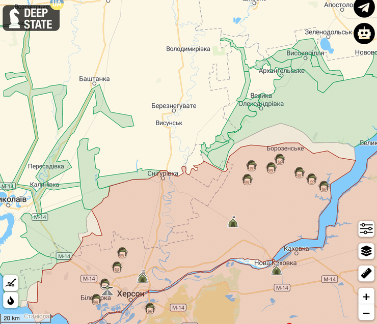 кто воюет в Николаевской области